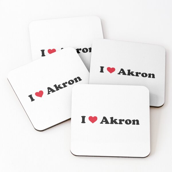 Item preview, I Love Akron designed and sold by Novel Gifts.