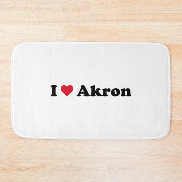 Item preview, I Love Akron designed and sold by Novel Gifts.