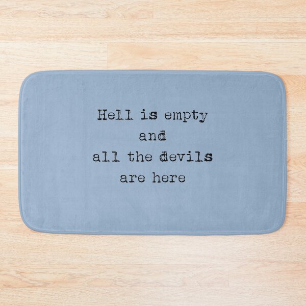 Item preview, Hell is empty designed and sold by BrixtonWords.