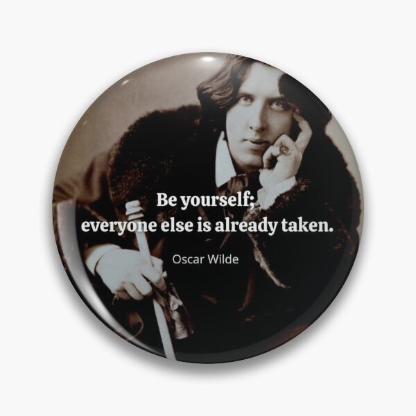 OSCAR WILDE Buttons Pins badges 4 dorian gray british playwright poetry 