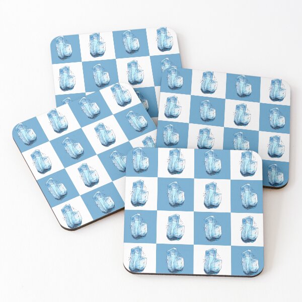 Item preview, Blue crystals designed and sold by Quotes-and-plus.