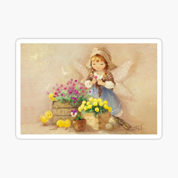 Item preview, Fairy gardener designed and sold by Katsiaryna Babok.