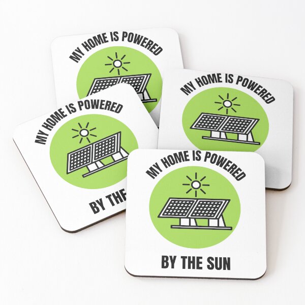 Item preview, My Home Is Powered by the Sun designed and sold by SpringPetals.