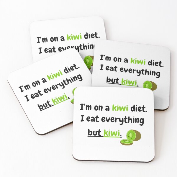 Item preview, Kiwi diet. designed and sold by moxdesign.