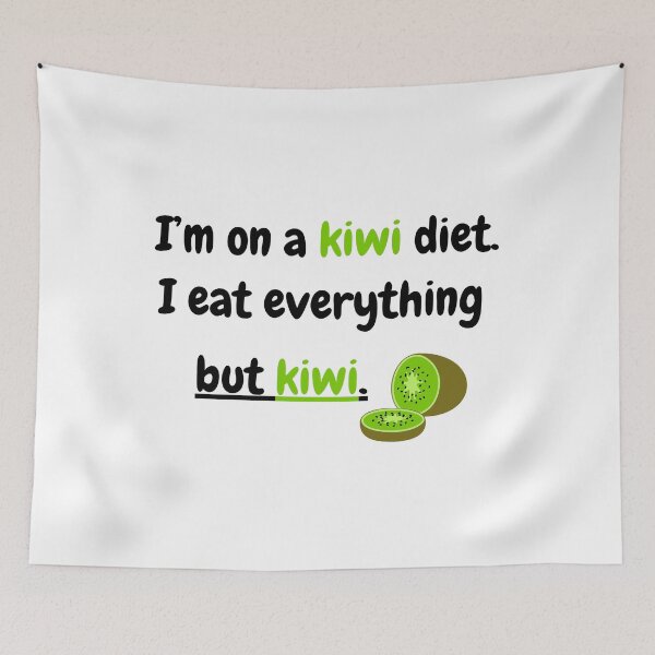 Item preview, Kiwi diet. designed and sold by moxdesign.