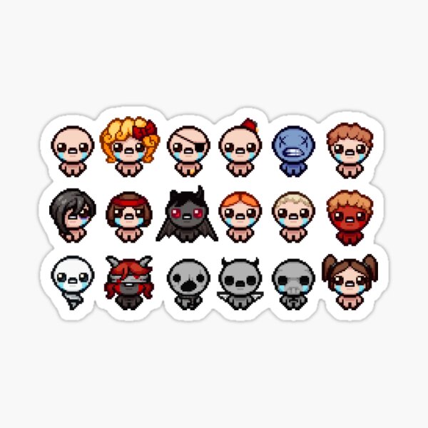 the binding of isaac Sticker