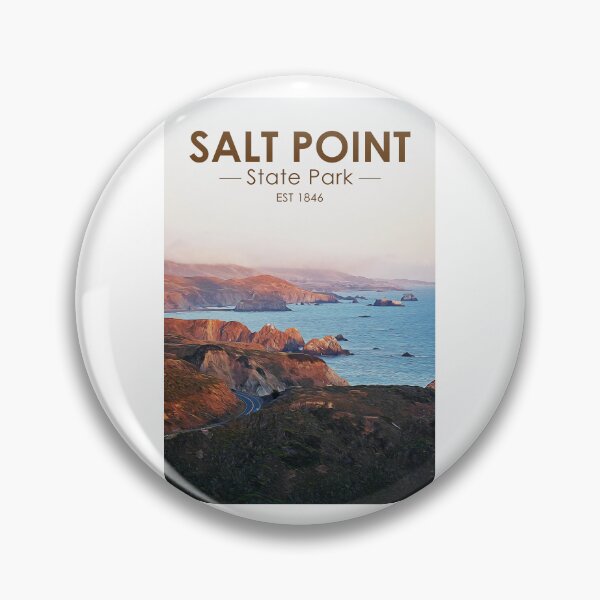 Item preview, Salt Point State Park California Watercolor designed and sold by KrisSidDesigns.