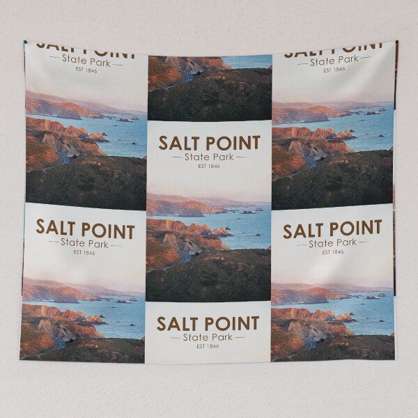 Item preview, Salt Point State Park California Watercolor designed and sold by KrisSidDesigns.