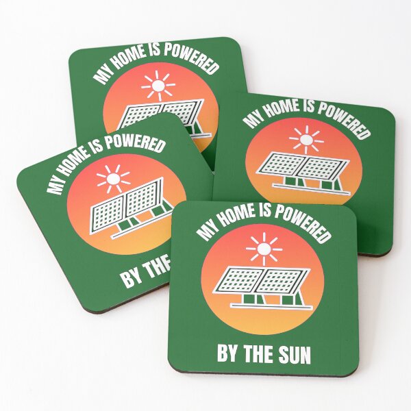 Item preview, My Home Is Powered by the Sun designed and sold by SpringPetals.