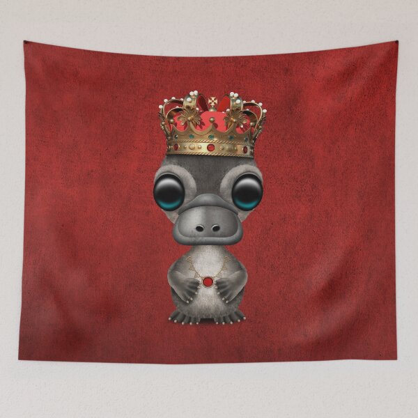 Item preview, Cute Royal Platypus Wearing Crown  designed and sold by JeffBartels.