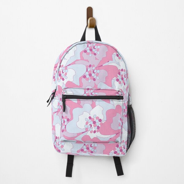 Item preview, Pink, Blue Haze Passion Flowers designed and sold by Mia Harper Design.