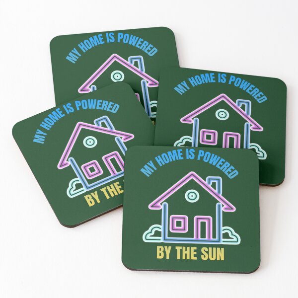 Item preview, My Home Is Powered by the Sun designed and sold by SpringPetals.