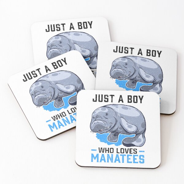 Item preview, Only a manatee boy loves manatee manatee designed and sold by madgrfx.
