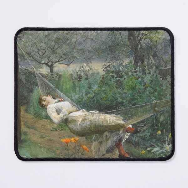 Item preview, In the Hammock by Anders Zorn - Vintage Art designed and sold by RickE.