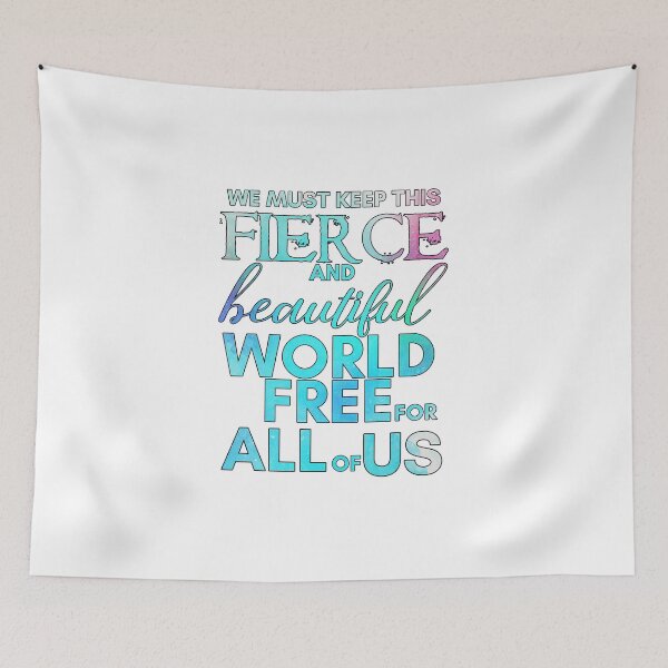 Item preview, HTTYD-Inspired "Fierce and Beautiful World" designed and sold by mulberrydragon.