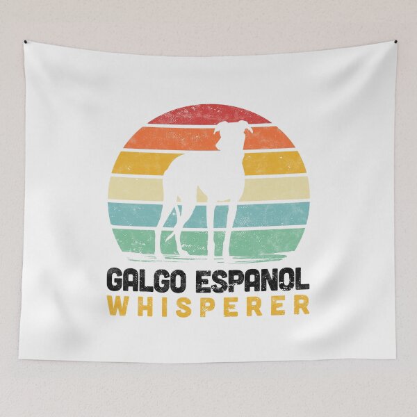 Item preview, Galgo Espanol Whispering Spanish Greyhound designed and sold by madgrfx.
