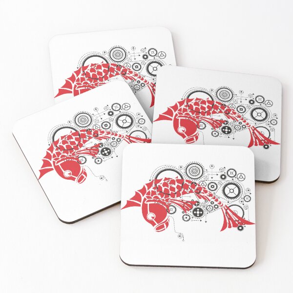 Item preview, Steampunk. Mechanical Koi Carp designed and sold by CatCoconut-Art.