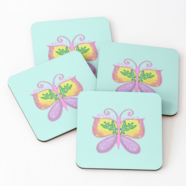Item preview, Beautiful butterfly spreads happiness designed and sold by yoyogoda.