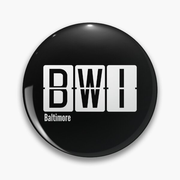 Item preview, Baltimore BWI Airport Code designed and sold by brizodesign.