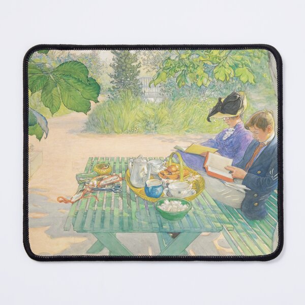 Item preview, War Valkommen Kara du by Carl Larsson - Vintage Art designed and sold by RickE.