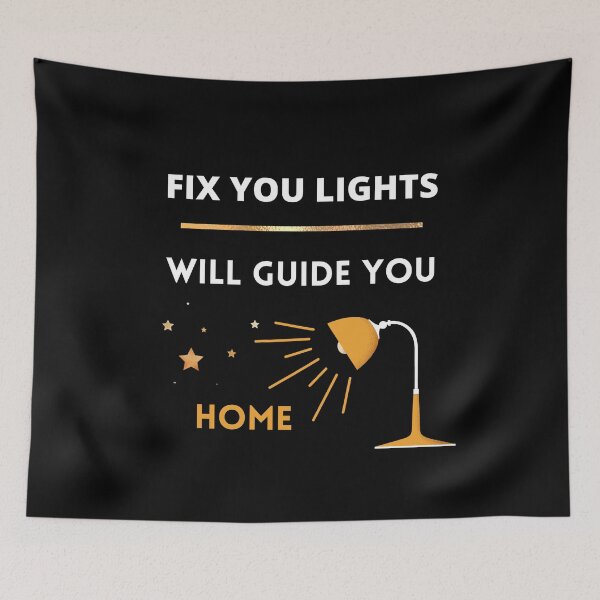 Item preview, Fix you lights will guide you home cute designed and sold by Cuatesta store.