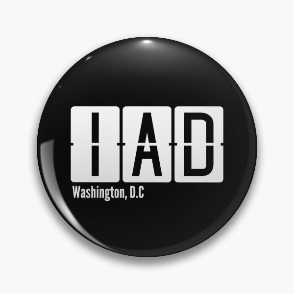 Item preview, Washington DC IAD Airport Code designed and sold by brizodesign.