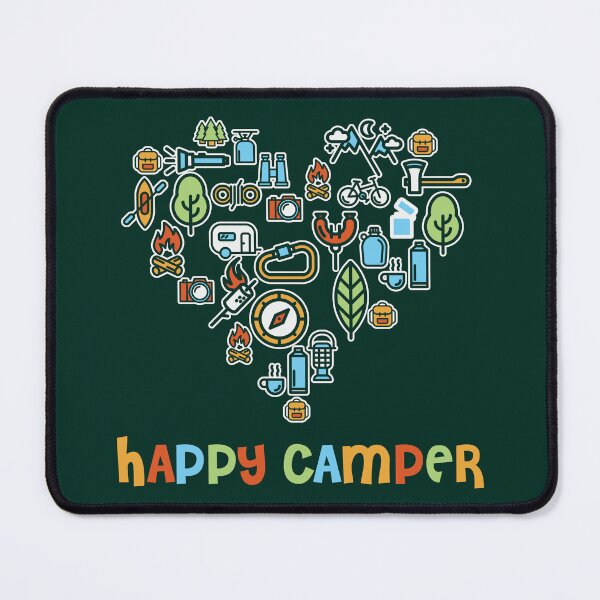 Item preview, Happy Camper | Camping | Hiking Funny designed and sold by KrisSidDesigns.