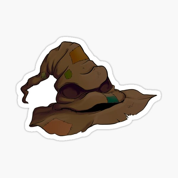 Sorting Hat makes a choice Sticker