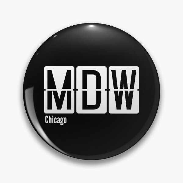 Item preview, Chicago MDW Airport Code designed and sold by brizodesign.