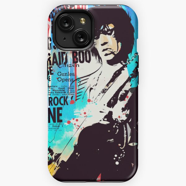 Coque pour iPhone 15 Pro Rock Cat Jouant de la Guitare Homme Femme Drôle Chat  Guitare : : Autres