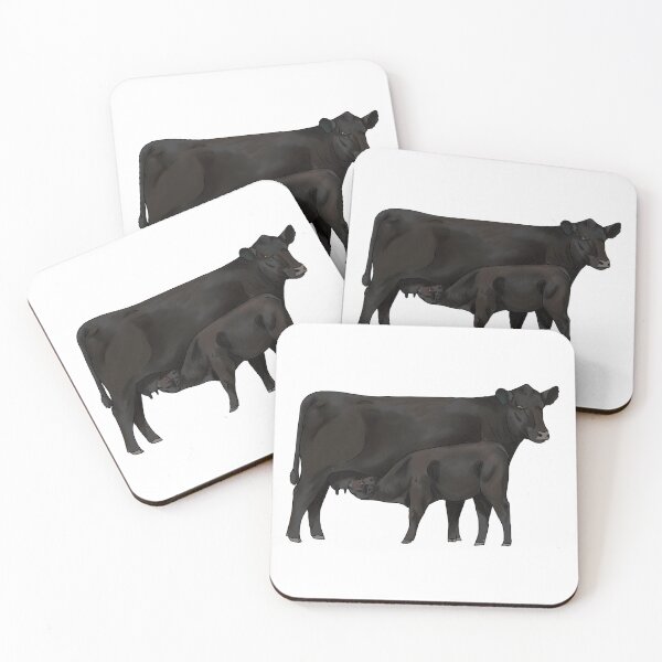 Item preview, Black Angus - Cow Calf Pair designed and sold by mwinter2205.