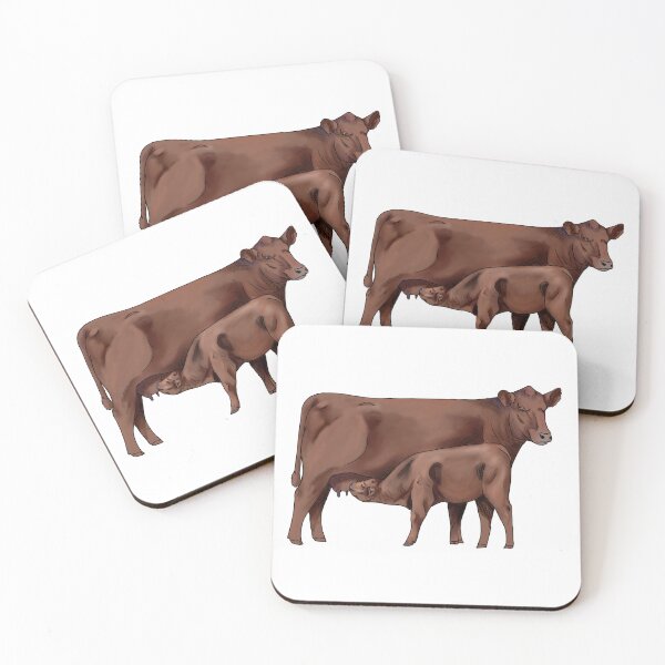 Item preview, Red Angus - Cow Calf Pair designed and sold by mwinter2205.