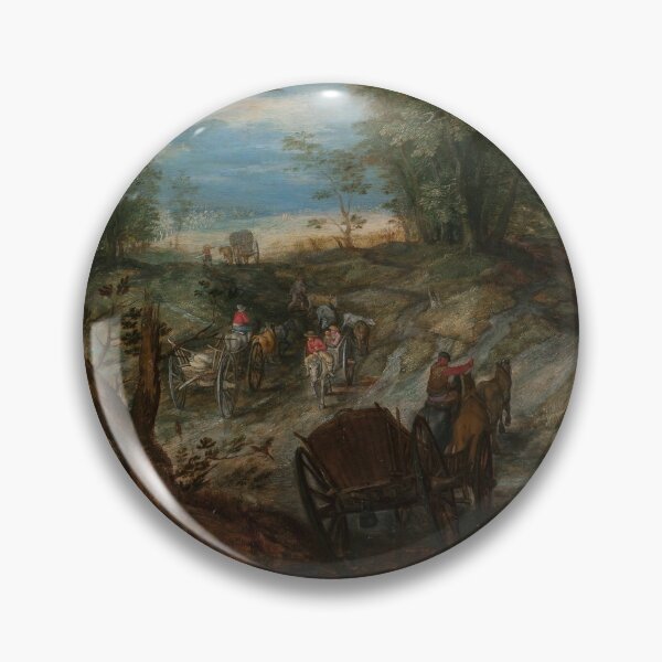 Item preview, Forest with carts crossing a stream and riders designed and sold by Zanimations.