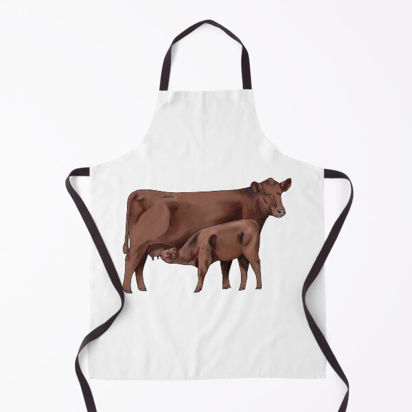 Aperçu de l'œuvre Red Angus - Paire de veau vache créée et vendue par mwinter2205.