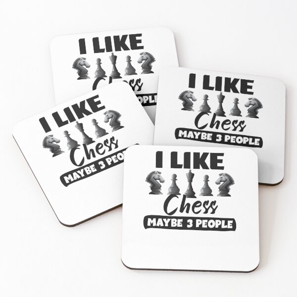 Item preview, I Like Chess and maybe 3 people, Lovers Chess designed and sold by yssnyd.