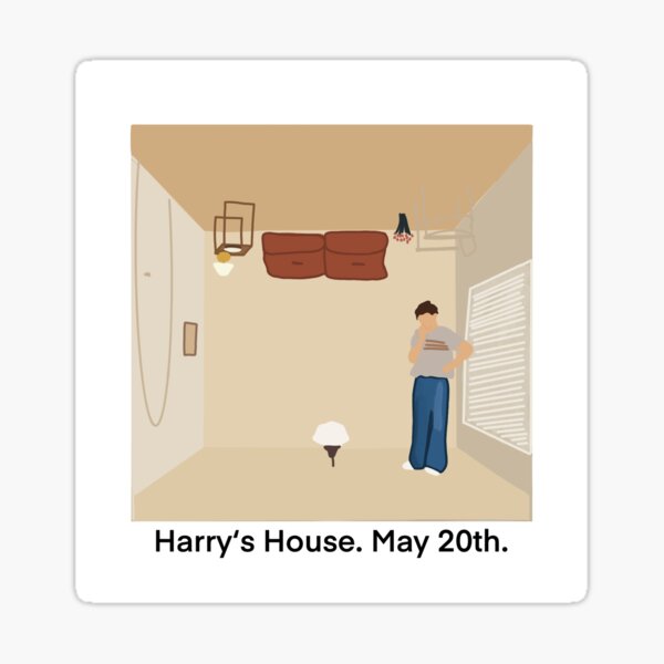 Harrys Househs3harryalbumstyles Sticker By Emmamarlene Redbubble