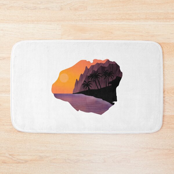 Item preview, kauai map and landscape designed and sold by landscapeworlds.