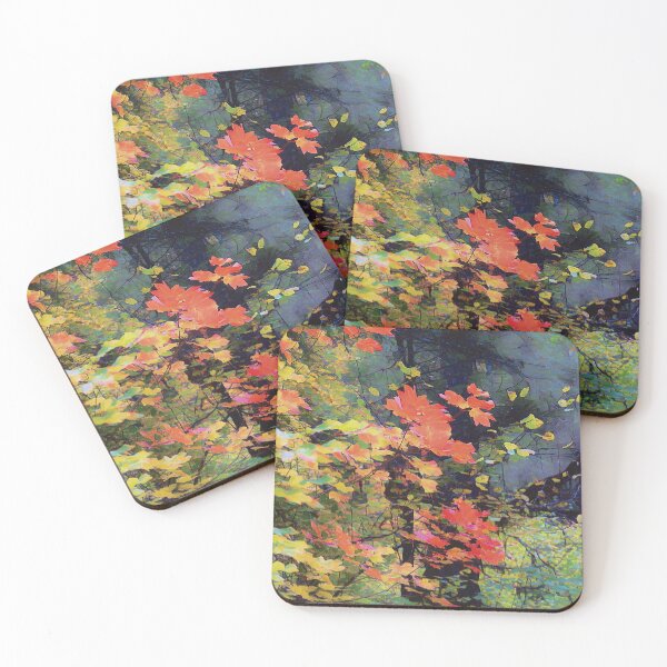 Item preview, Fall on Canton Creek | Red Vine Maple in a Fall Northwest Wood designed and sold by arlutai.