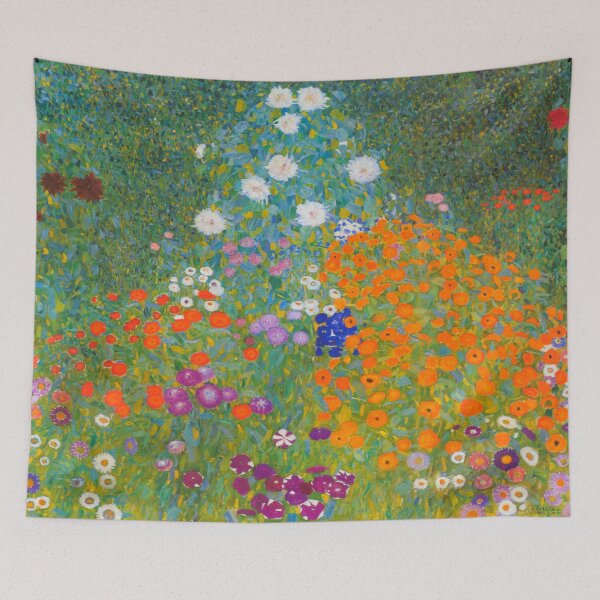 Artikelvorschau, Gustav Klimt - Blumengarten entworfen und verkauft von kinsley45.