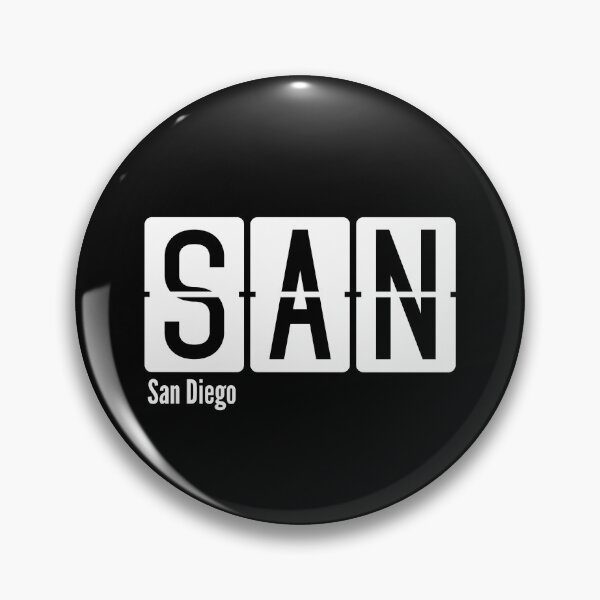 Item preview, San Diego SAN Airport Code designed and sold by brizodesign.