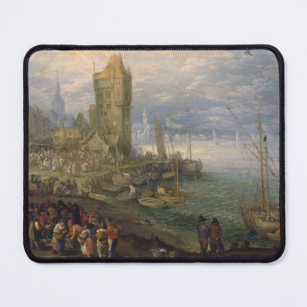 Item preview, Fish market near a harbor designed and sold by Zanimations.