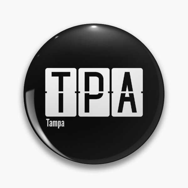 Item preview, Tampa TMP Airport Code designed and sold by brizodesign.