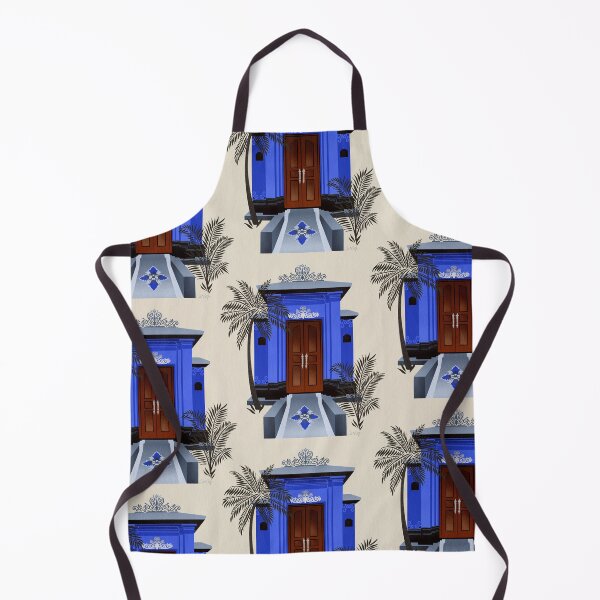 Item preview, Balinese Doorway – Blue designed and sold by Cat Coquillette.