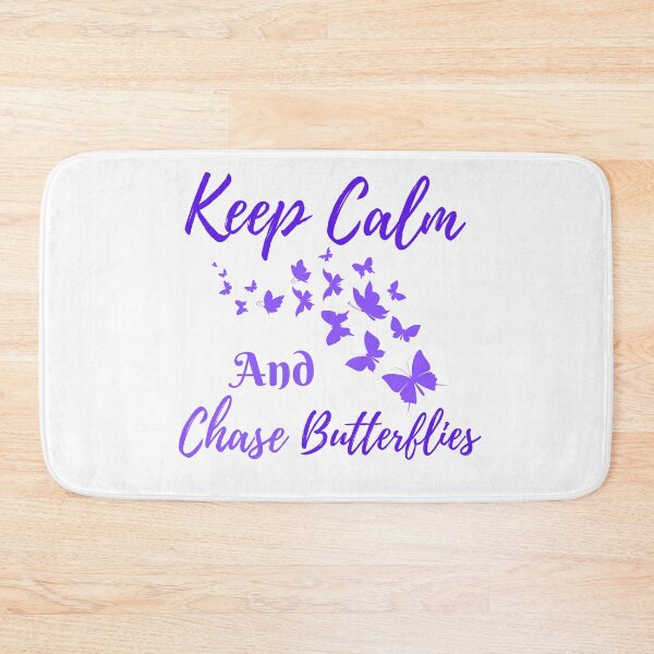 Item preview, Keep Calm and Chase Butterflies designed and sold by Surfing Designs.Life.