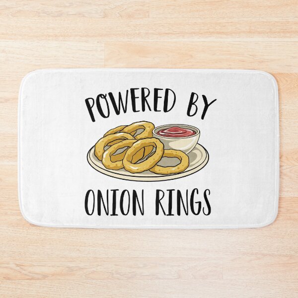 Item preview, Powered By Onion Rings Funny Fried Food Fingers Tenders designed and sold by dbreeze10.