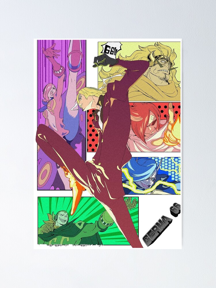 The Germa 66 One Piece Poster For Sale By Maxieville Redbubble