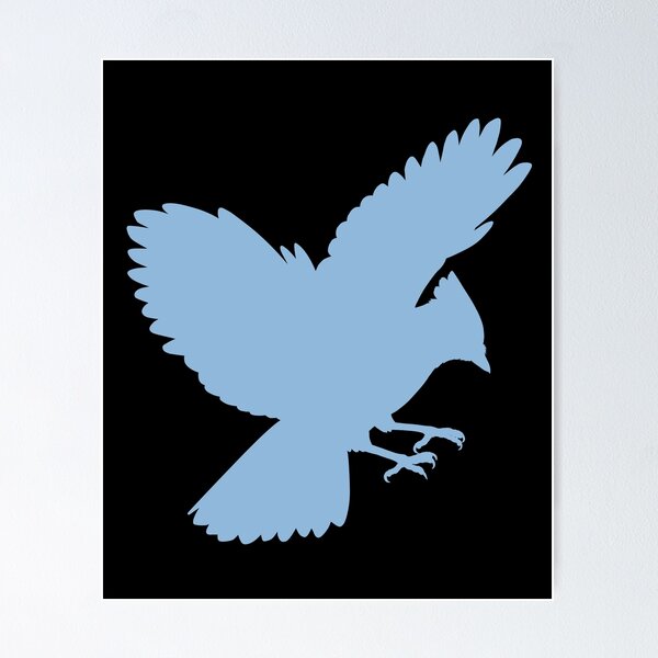 Item preview, Flying Bird Blue Jay designed and sold by alwe-designs.