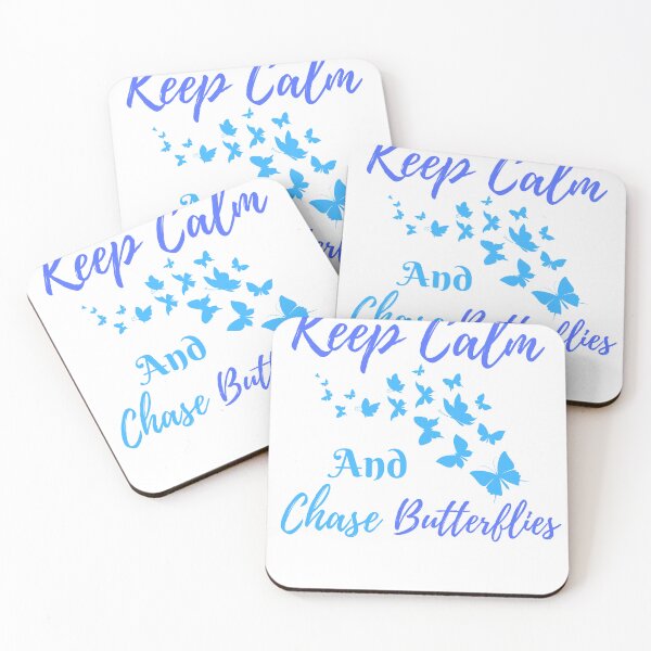 Item preview,  Keep Calm and Chase Butterflies designed and sold by Surfing Designs.Life.