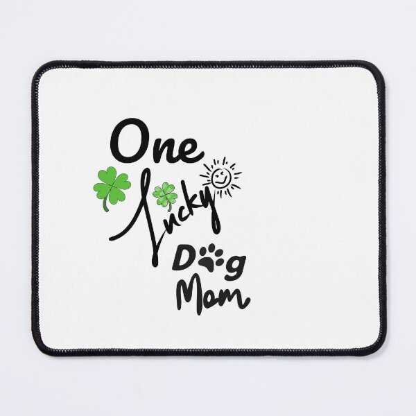 Item preview, One Lucky Dog Mom | St Patrick's Day Dog Mom | Funny Cute Dog Lover | St Patricks Day Gift Classic T-Shirt designed and sold by dirlkhiat.