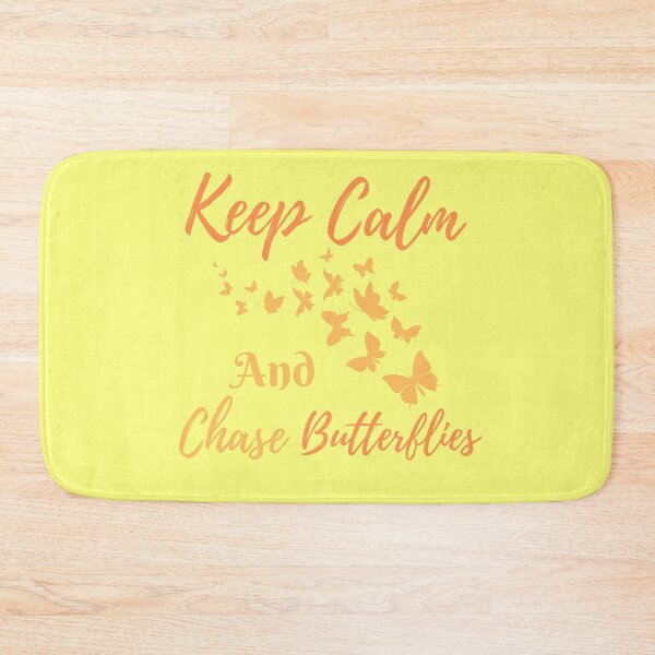 Item preview, Keep Calm and Chase Butterflies designed and sold by Surfing Designs.Life.
